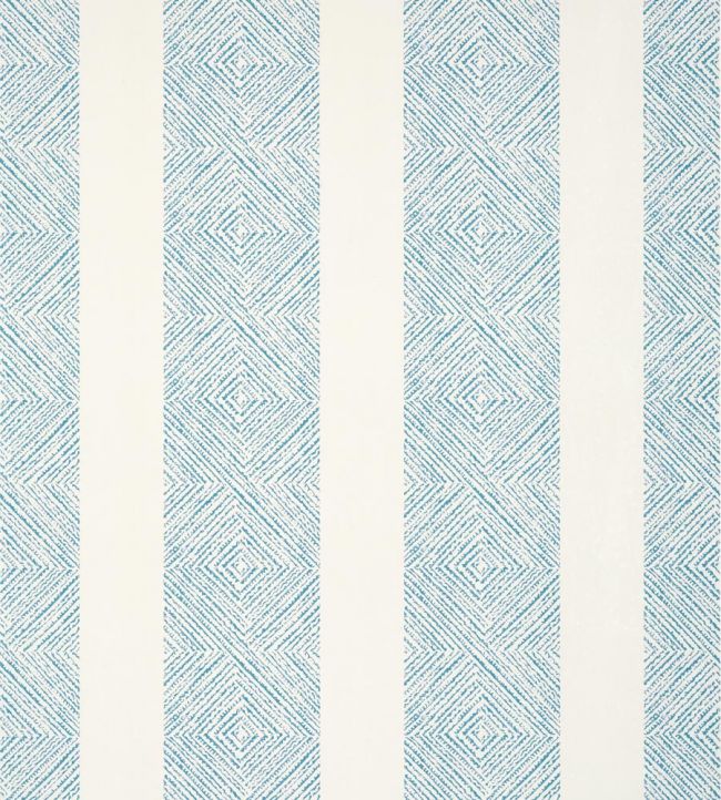 Clipperton Stripe Wallpaper - Teal
