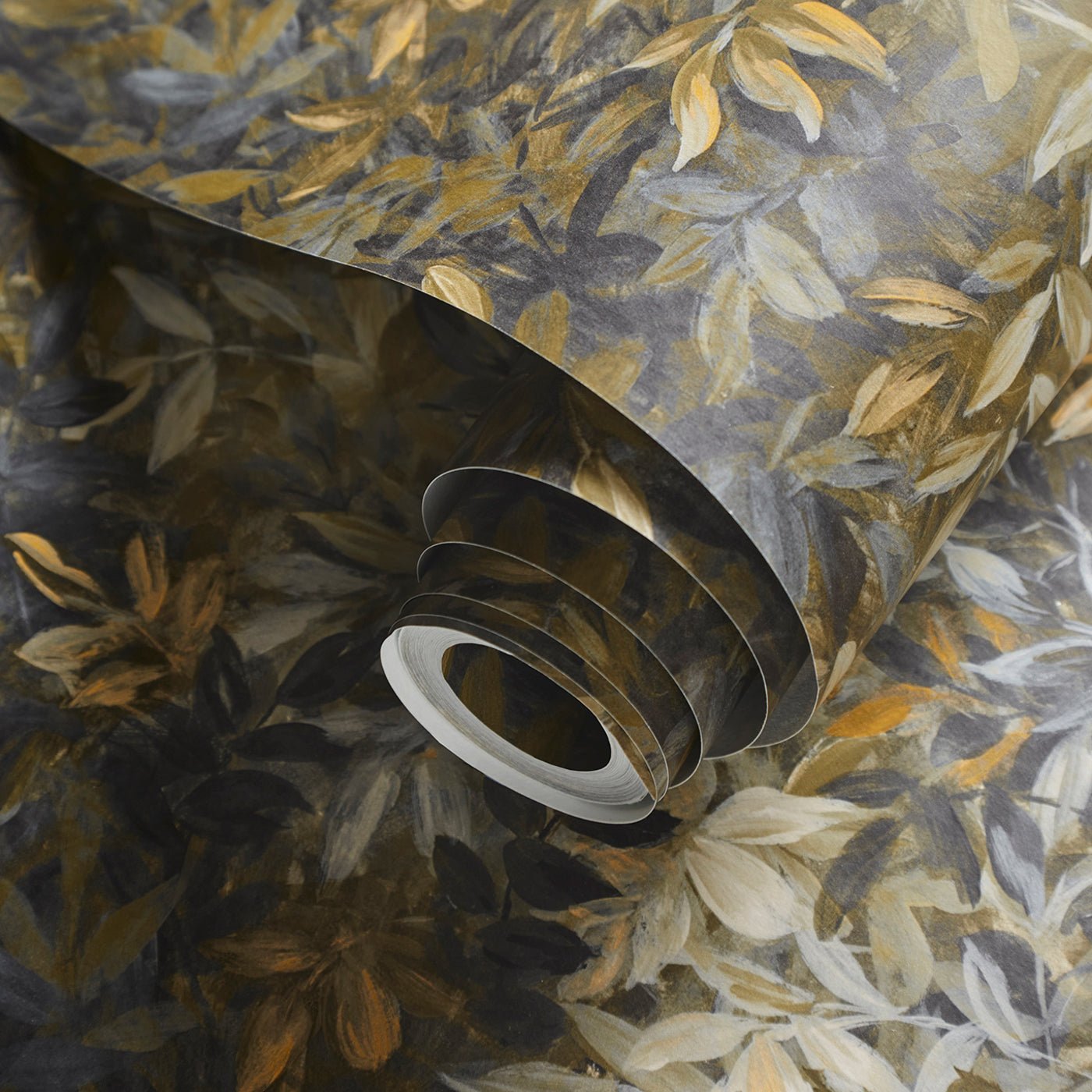 Congo Wallpaper - Noir - Clarke & Clarke - W0140/04 - Premier Wallcovering