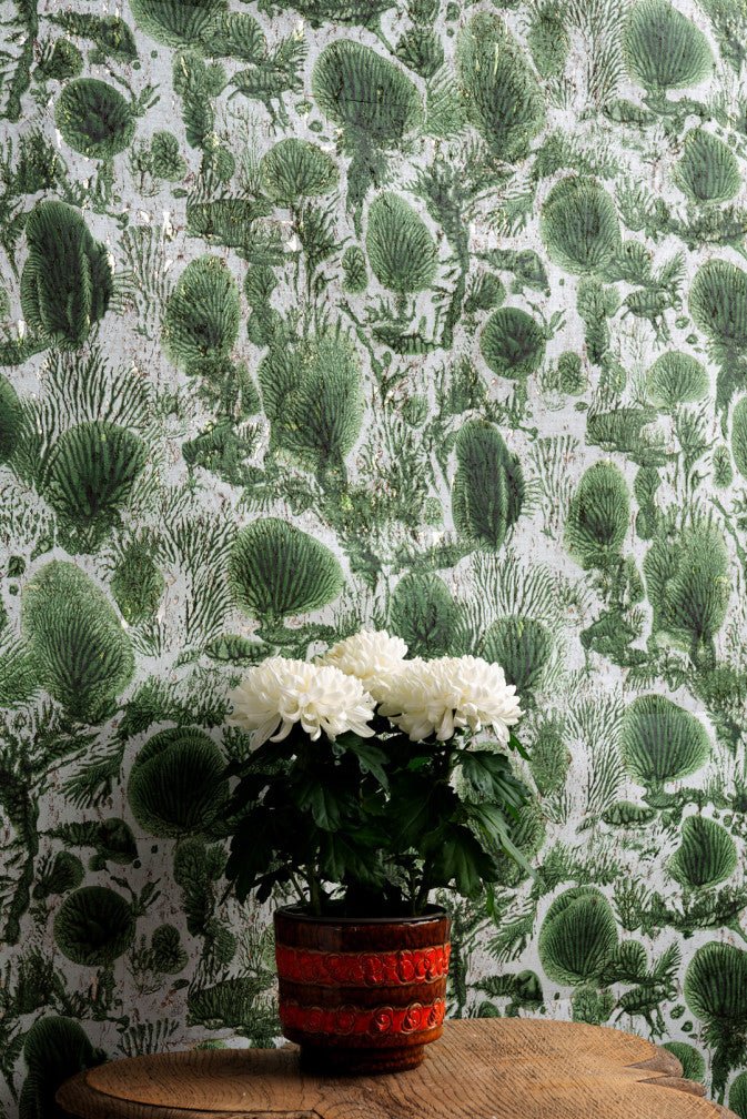 Coral Blotch Cork Wallpaper - Original - Timorous Beasties - SSC/CBLO/CK62021/01 - Premier Wallcovering