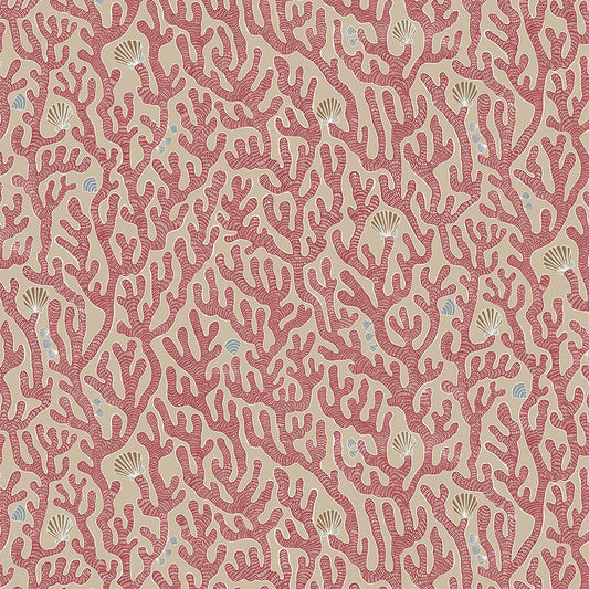Coral Wallpaper - Red Toppings - Josephine Munsey - JMW-101601 - Premier Wallcovering