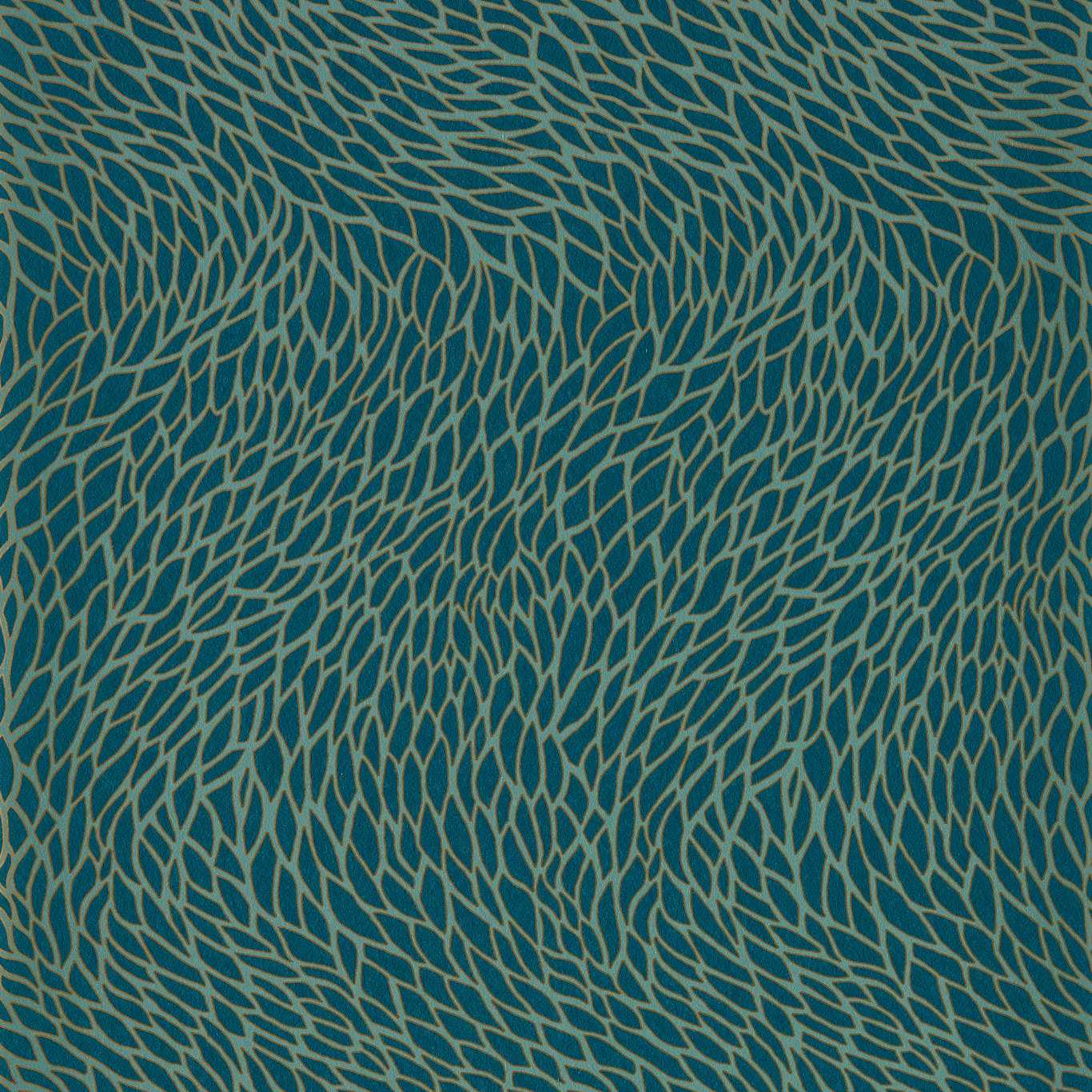 Corallino Wallpaper - Teal - Clarke & Clarke - W0166/03 - Premier Wallcovering