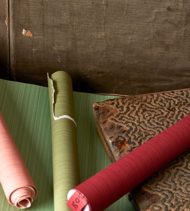 Cordovan Wallpaper - Old Olive - 106/4058 - Cole & Son - Premier Wallcovering