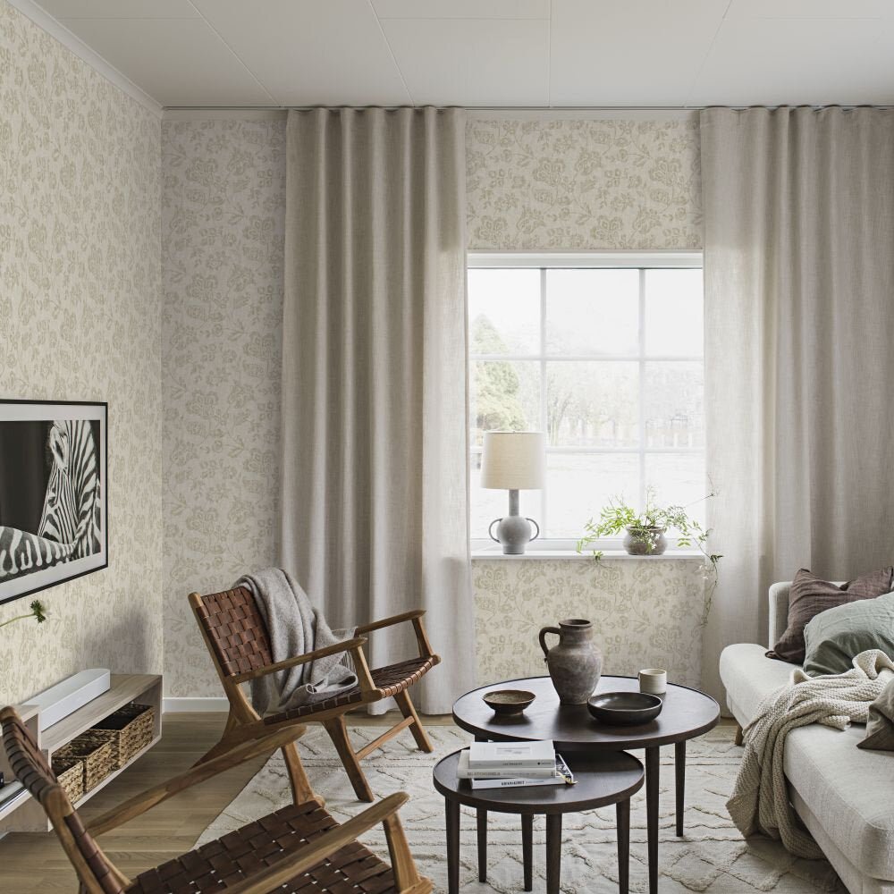 Cornelia Wallpaper - Beige - Boråstapeter - 38740 - Premier Wallcovering