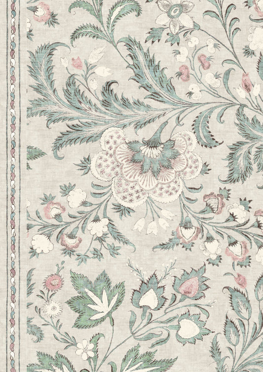 Coromandel Wallpaper - Ceramic - Lewis & Wood - Premier Wallcovering