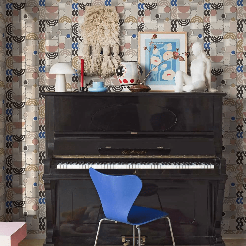 Cosmopolitan Wallpaper - Multi coloured - Boråstapeter - 4754 - Premier Wallcovering