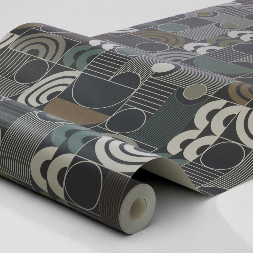 Cosmopolitan Wallpaper - Green/ Multi - Boråstapeter - 4755 - Premier Wallcovering