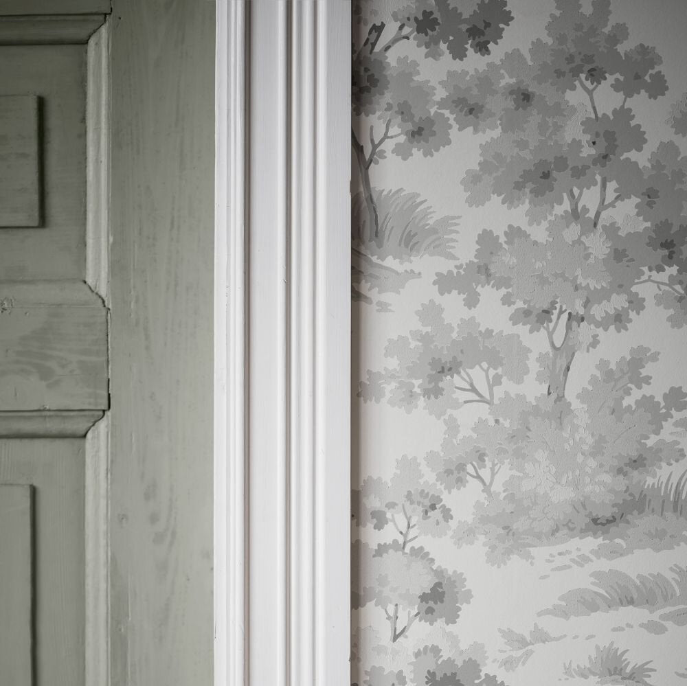 Countryside Morning Wallpaper - Grey - Boråstapeter - 7677 - Premier Wallcovering