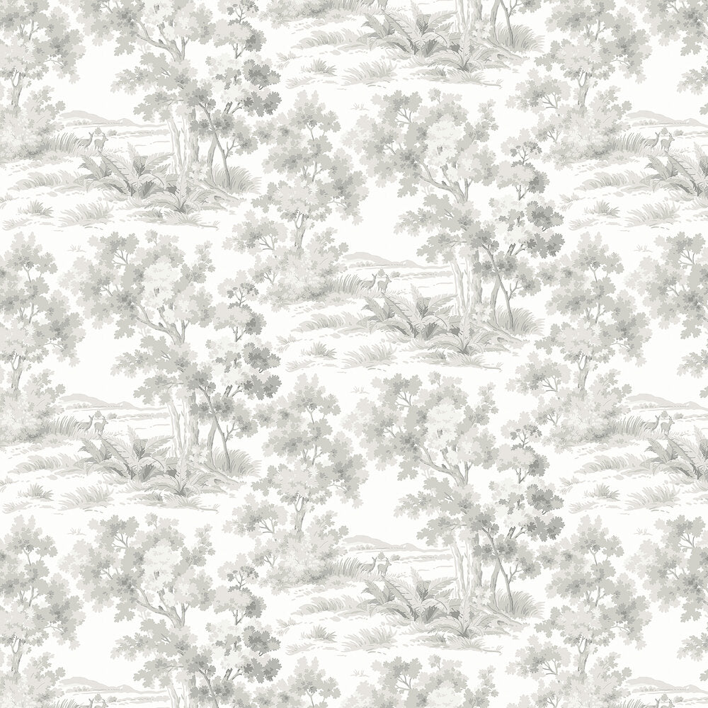 Countryside Morning Wallpaper - Grey - Boråstapeter - 7677 - Premier Wallcovering