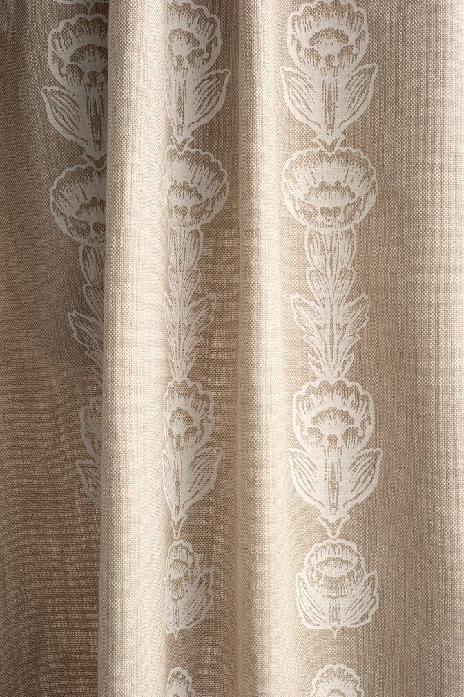 Coving Row Fabric - Silver - Timorous Beasties - STCO/CVRW/Q7072/01 - Premier Wallcovering