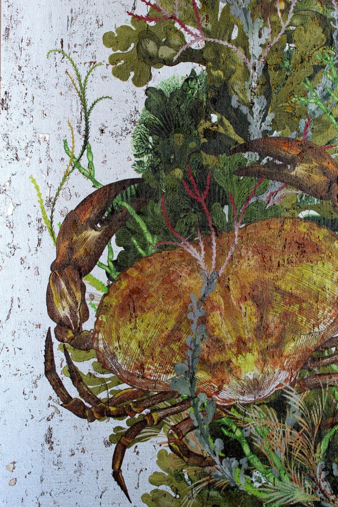 Crab And Lobster Cork Wallpaper - Original - Timorous Beasties - SSC/CAL/CK62021/01 - Premier Wallcovering