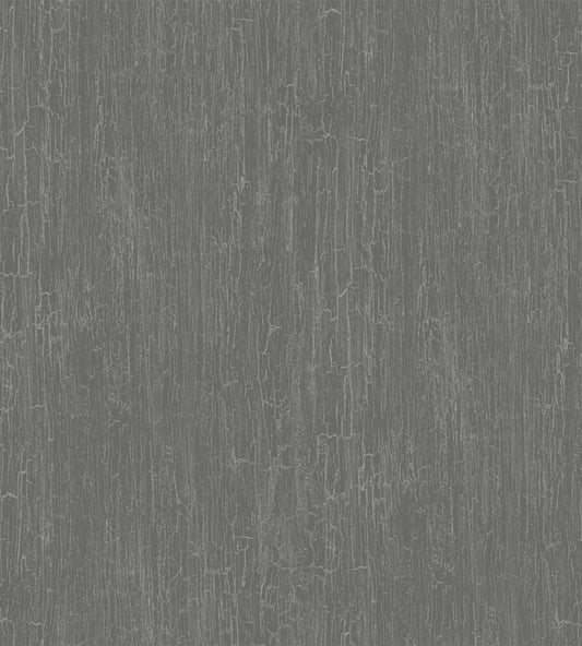 Crackle Curio Wallpaper - Metallic Gilver on Charcoal - 107/11050 - Cole & Son - Premier Wallcovering