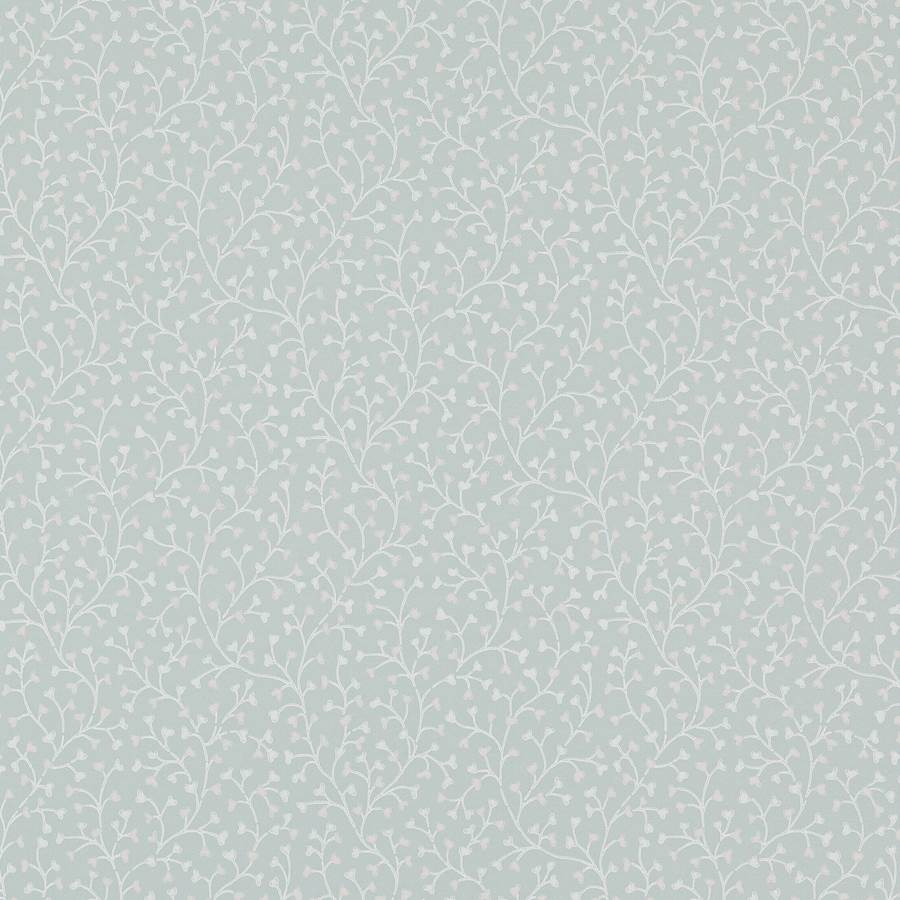 Cress Wallpaper - Old Blue - Colefax & Fowler - W7013 - 01
