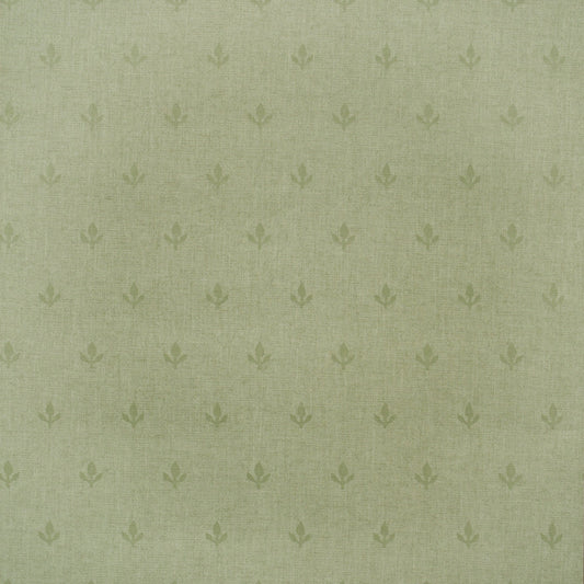 Crocus Wallpaper - Leaf Green - Andrew Martin - GPWCRLF