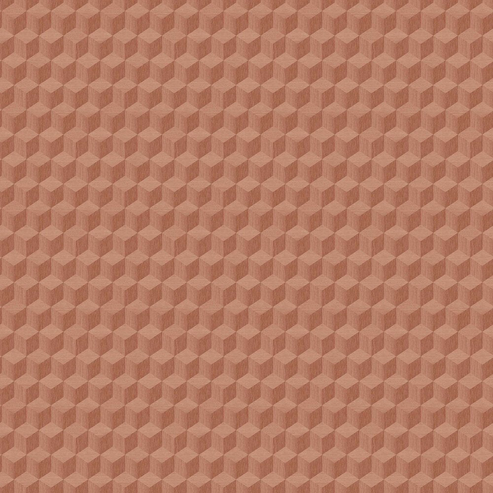 Cube Wallpaper - Rust - Boråstapeter - 4748 - Premier Wallcovering