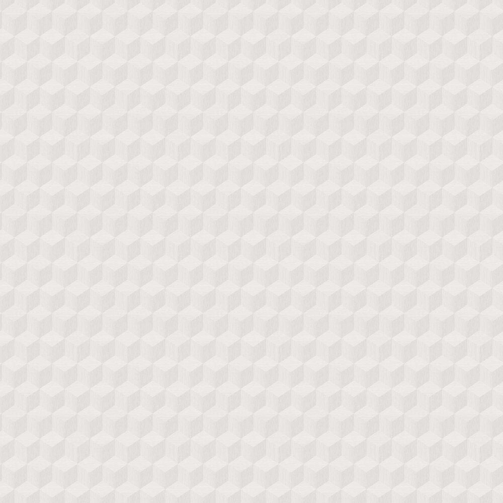 Cube Wallpaper - White - Boråstapeter - 4745 - Premier Wallcovering
