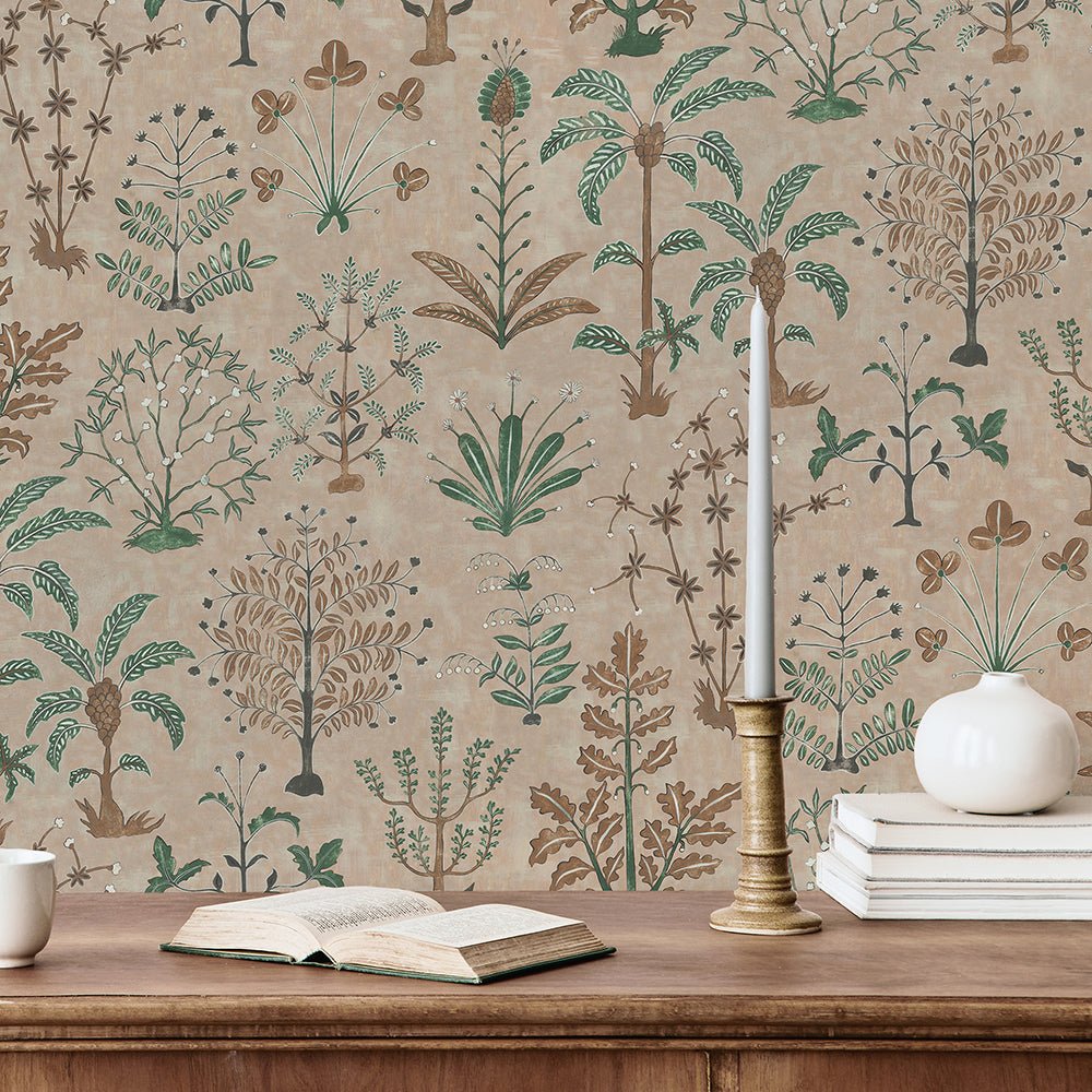 Cynthia Wallpaper - Plaster Pink - Josephine Munsey - JMW-102301 - Premier Wallcovering