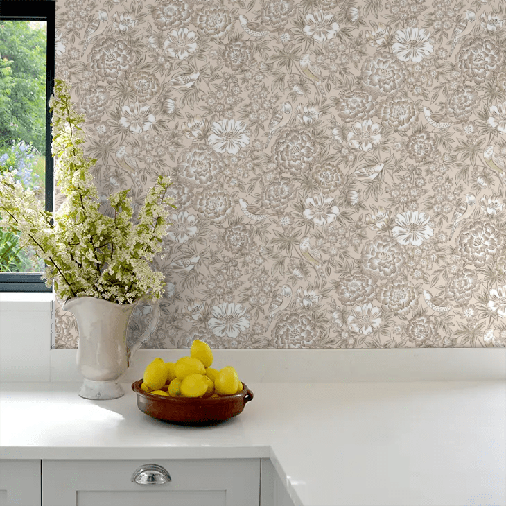Dagmar Wallpaper - Blush - Boråstapeter - 5527 - Premier Wallcovering