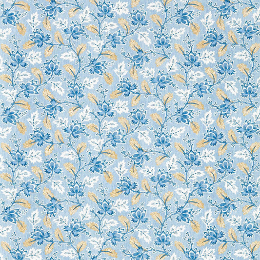 Dallimore Wallpaper - Indigo/multi - DABW217232 - Sanderson