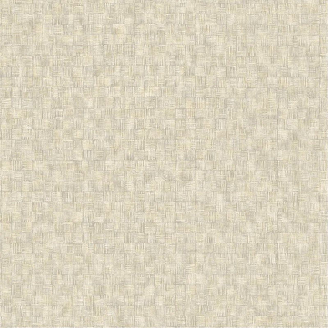Damier Ginkgo Wallpaper - Beige Lin - Casadeco - 86251208 - Premier Wallcovering