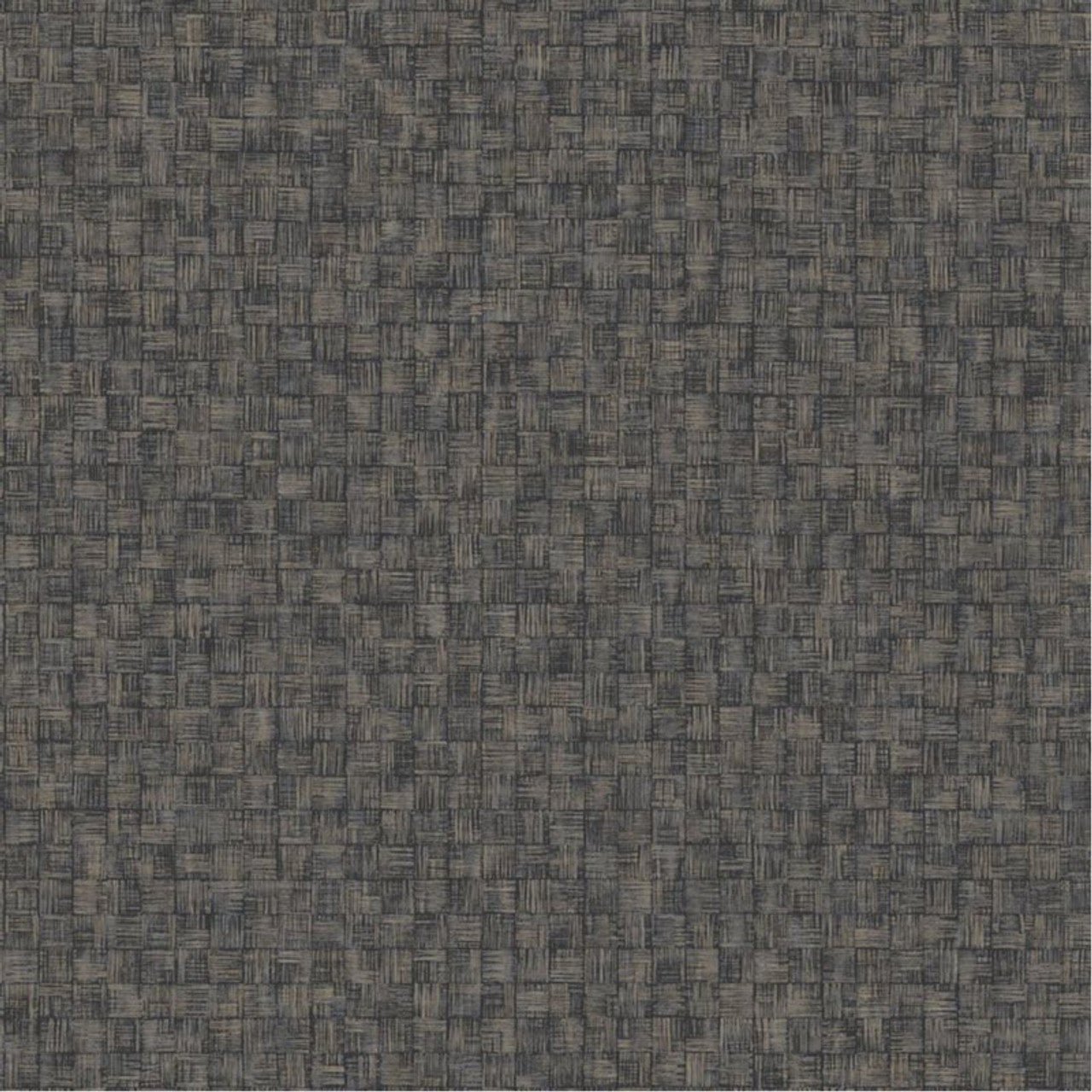 Damier Ginkgo Wallpaper - Noir Fusain - Casadeco - 86259526 - Premier Wallcovering