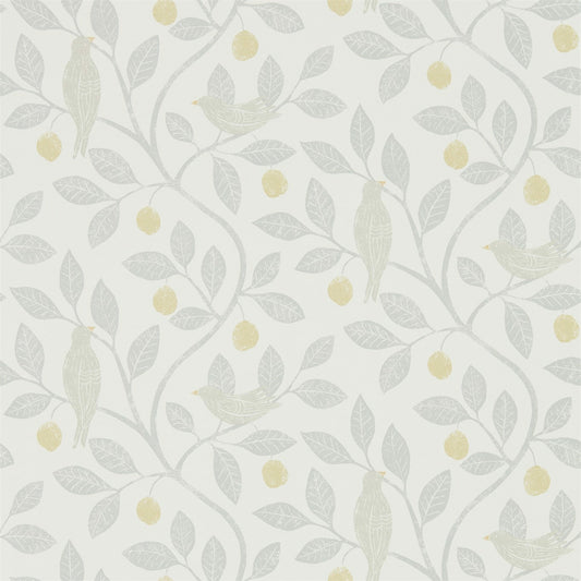 Damson Tree Wallpaper - Dijon/Mole - Sanderson - DHPO216363
