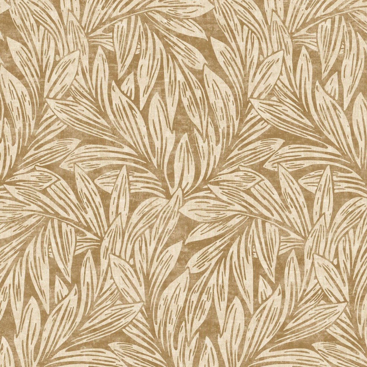 Danube Vienne Wallpaper - Ocre - Casadeco - 87372731 - Premier Wallcovering