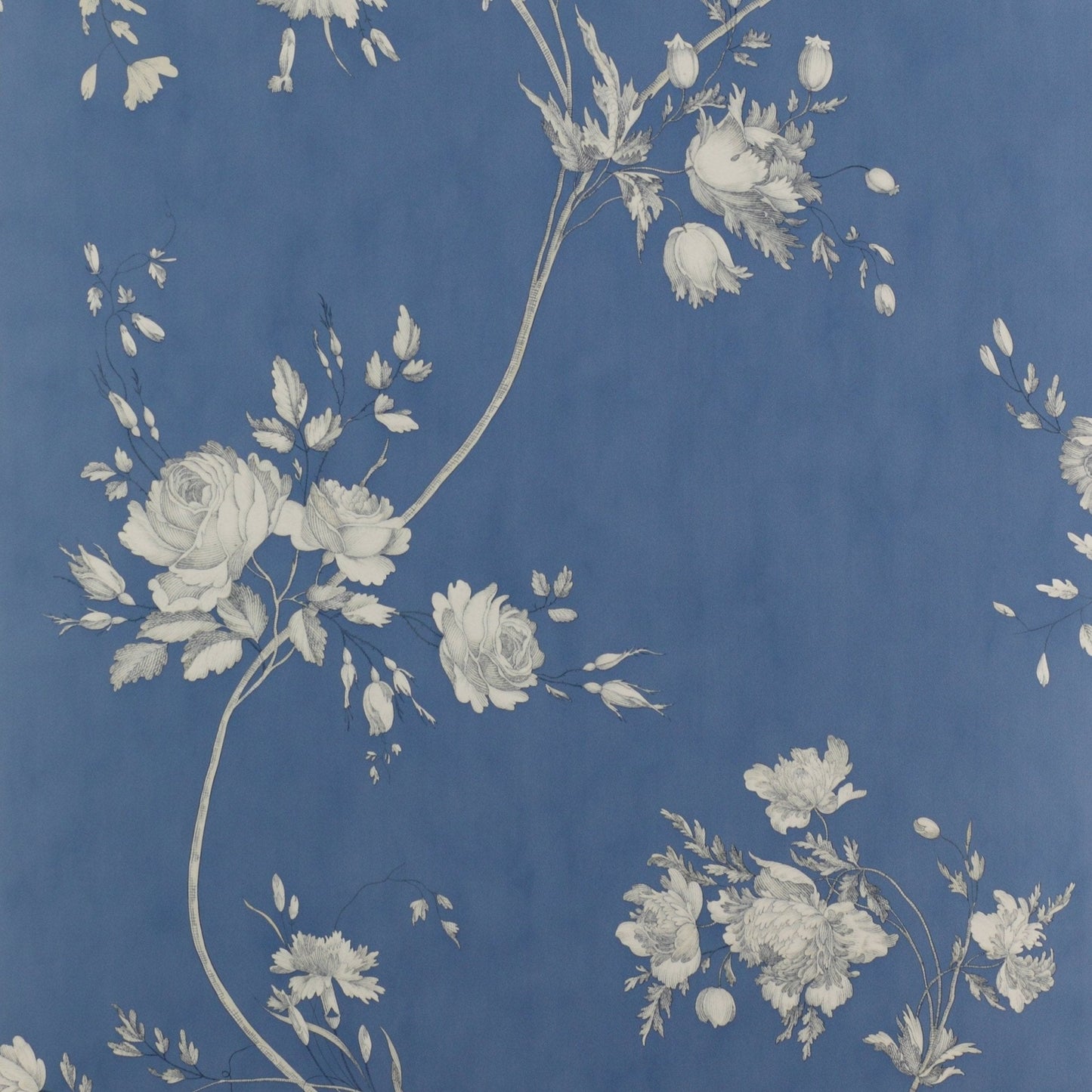 Darcy Wallpaper - Navy - Colefax & Fowler - 07957/07