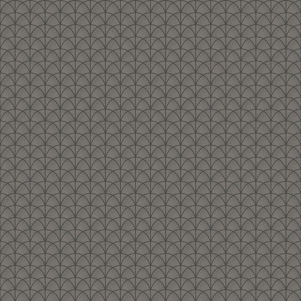 Deco Arch Wallpaper - Charcoal - Boråstapeter - 7770 - Premier Wallcovering
