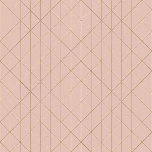 Diamonds Wallpaper - Pink - Boråstapeter - 4739 - Premier Wallcovering