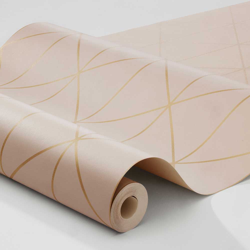 Diamonds Wallpaper - Pink - Boråstapeter - 4739 - Premier Wallcovering
