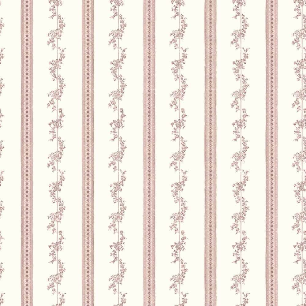 Drottningholm Wallpaper - Pink - Boråstapeter - 4510 - Premier Wallcovering