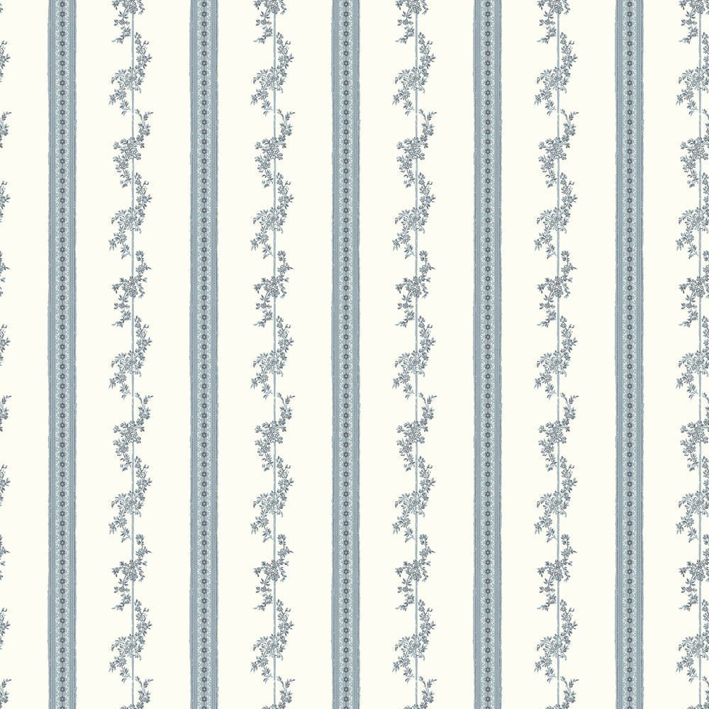 Drottningholm Wallpaper - Blue - Boråstapeter - 4509 - Premier Wallcovering