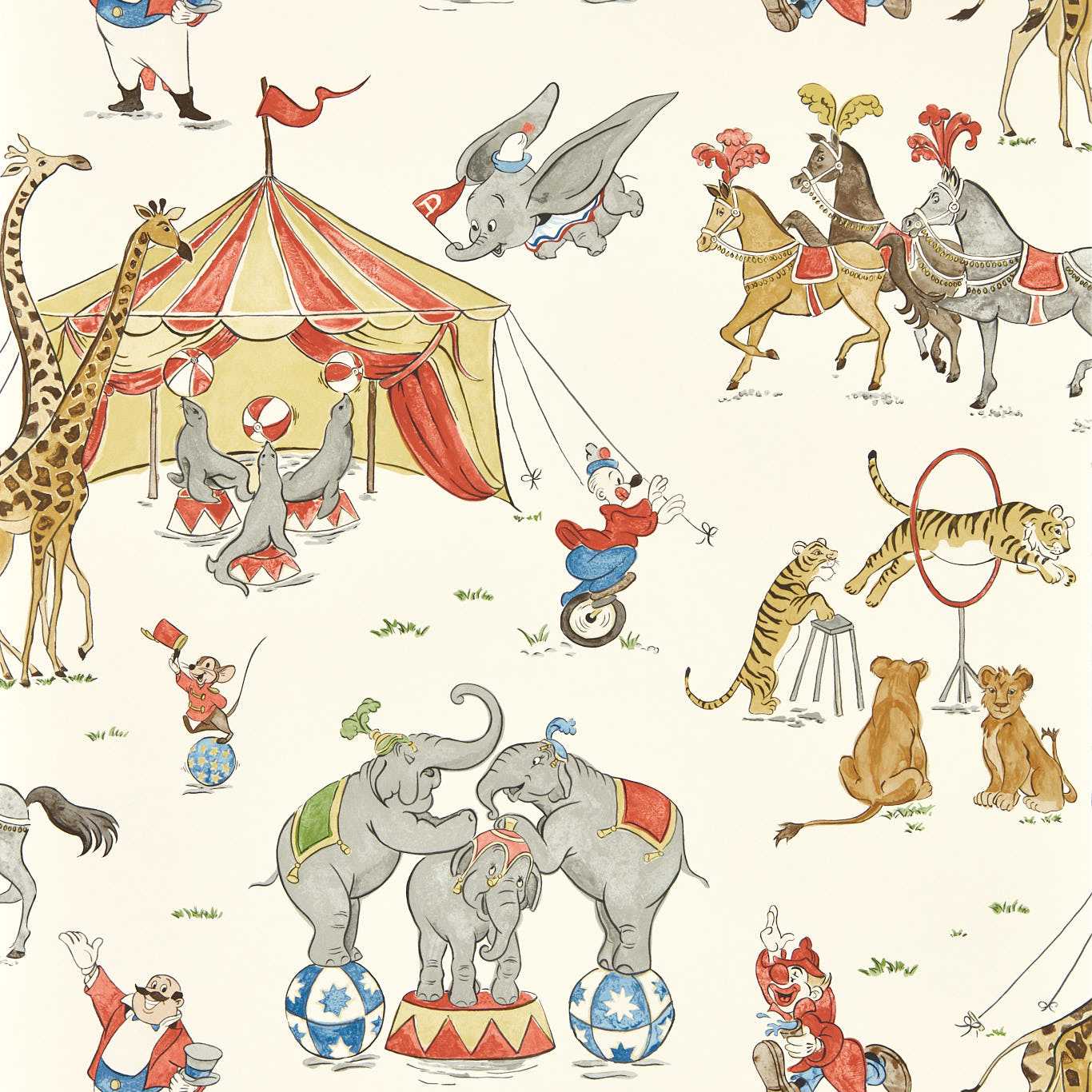 Dumbo Wallpaper - Peanut Butter & Jelly - DDIW217284 - Sanderson