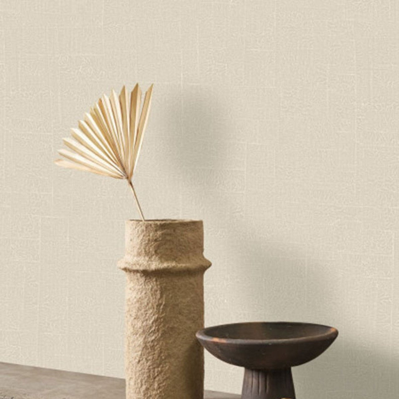 Ecume Sentier Des Dunes Wallpaper - Lin - Casadeco - 200961299 - Premier Wallcovering