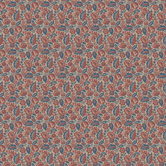 Elise Wallpaper - Red - Boråstapeter - 4816 - Premier Wallcovering