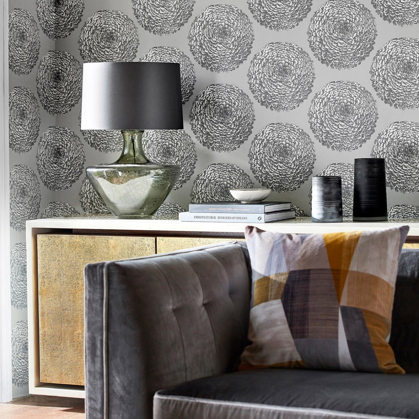 Elixity Wallpaper - Chalk - HM6W112174 - Harlequin - Premier Wallcovering