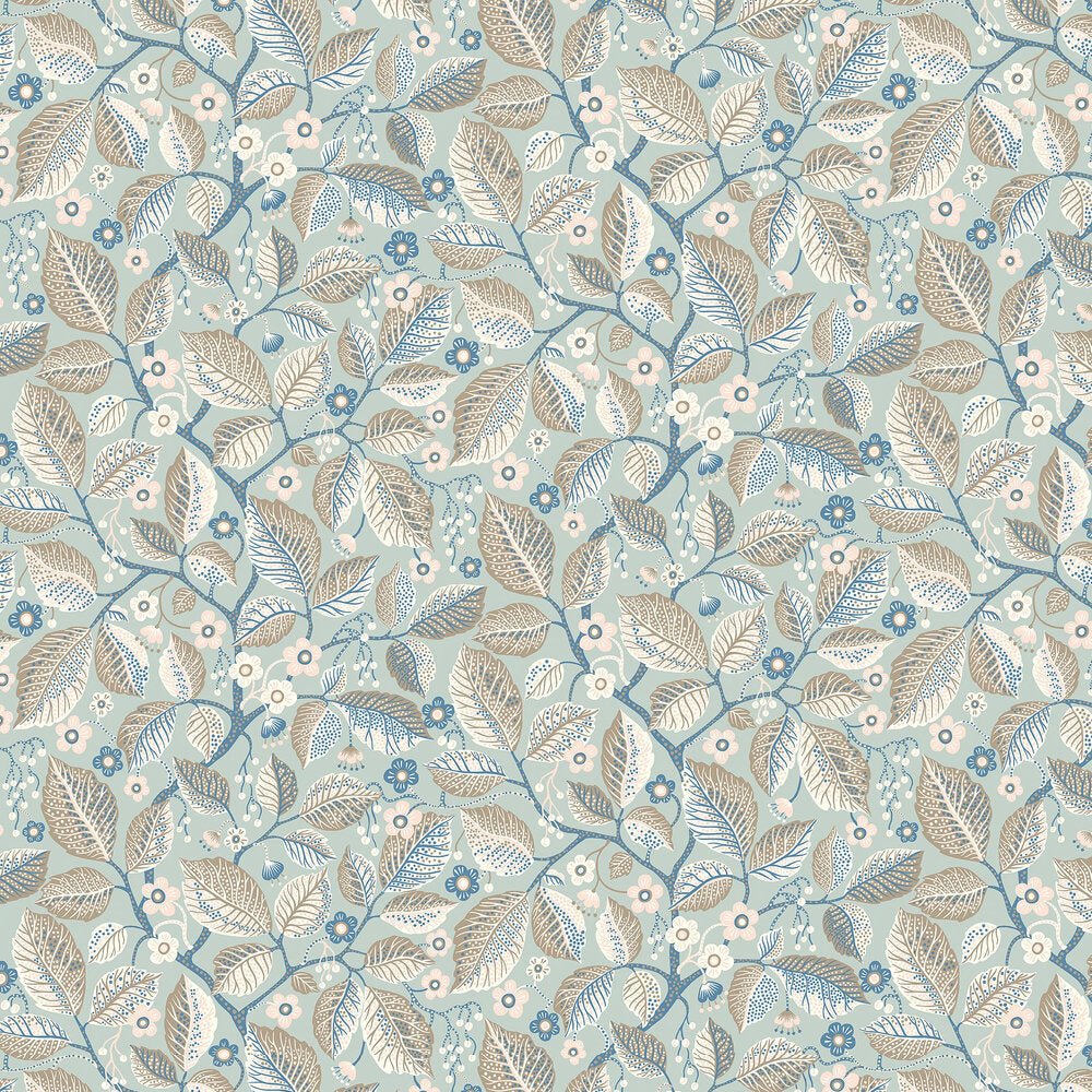 Elm Tree Wallpaper - Blue - Boråstapeter - 7785 - Premier Wallcovering