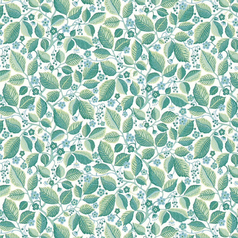 Elm Tree Wallpaper - Green - Boråstapeter - 7784 - Premier Wallcovering
