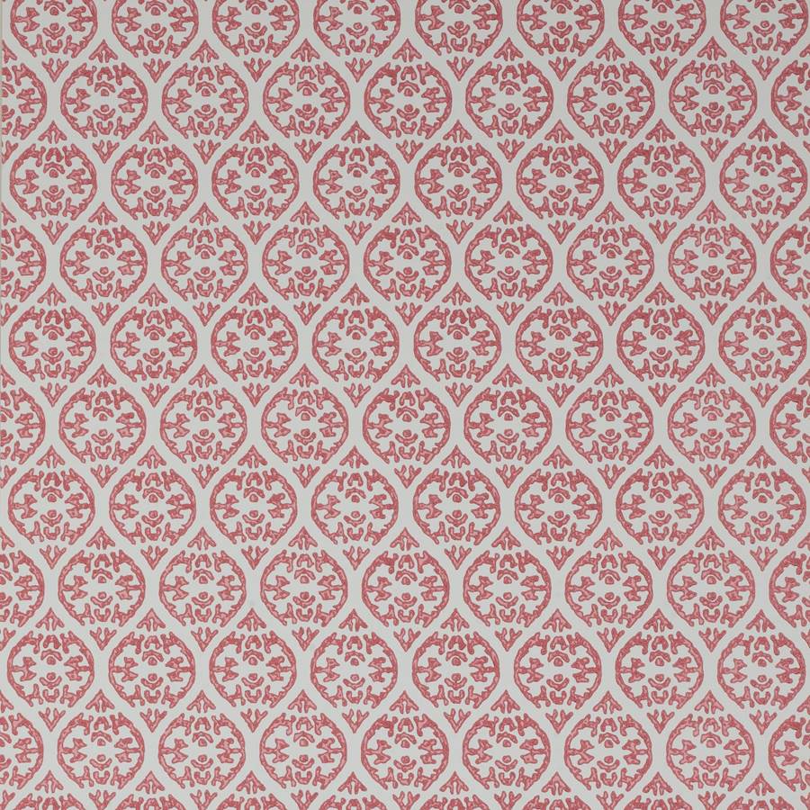 Elphin Wallpaper - Red - J172W - 03 - Jane Churchill