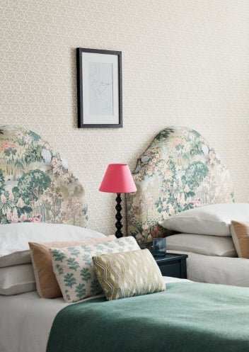 Elphin Wallpaper - Blue - J172W - 01 - Jane Churchill