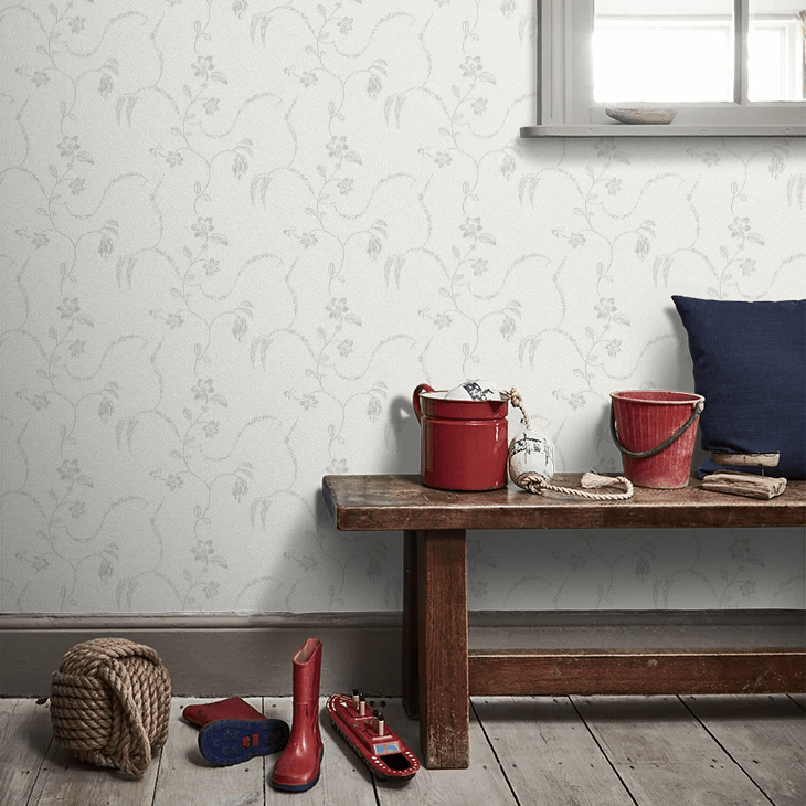 Elsie Wallpaper - Ivory - Boråstapeter - 5513 - Premier Wallcovering