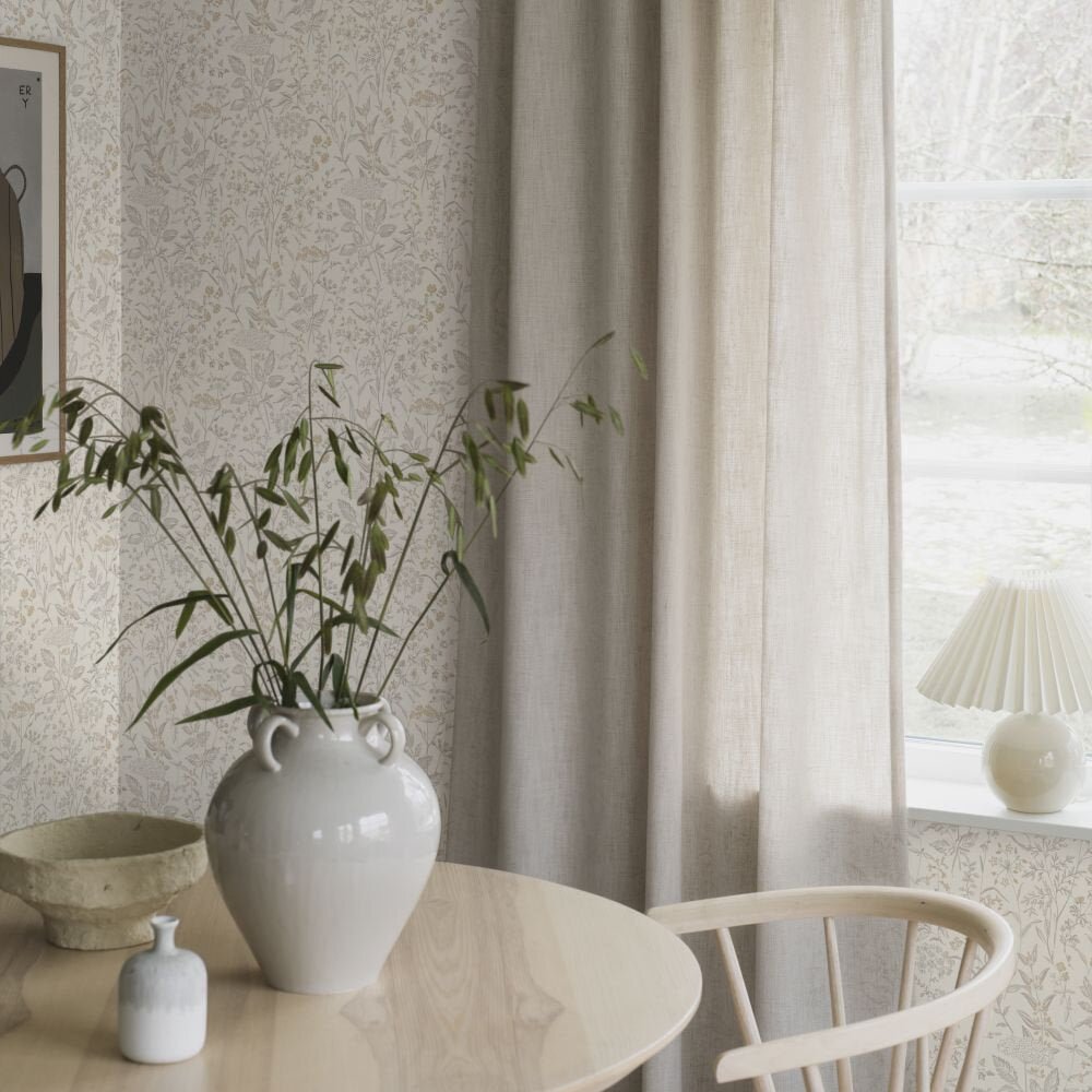 Emil Wallpaper - Beige - Boråstapeter - 38735 - Premier Wallcovering