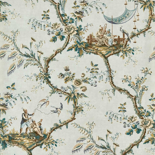 Emperor's Musician Wallpaper - La Seine - ZATW313048 - Zoffany