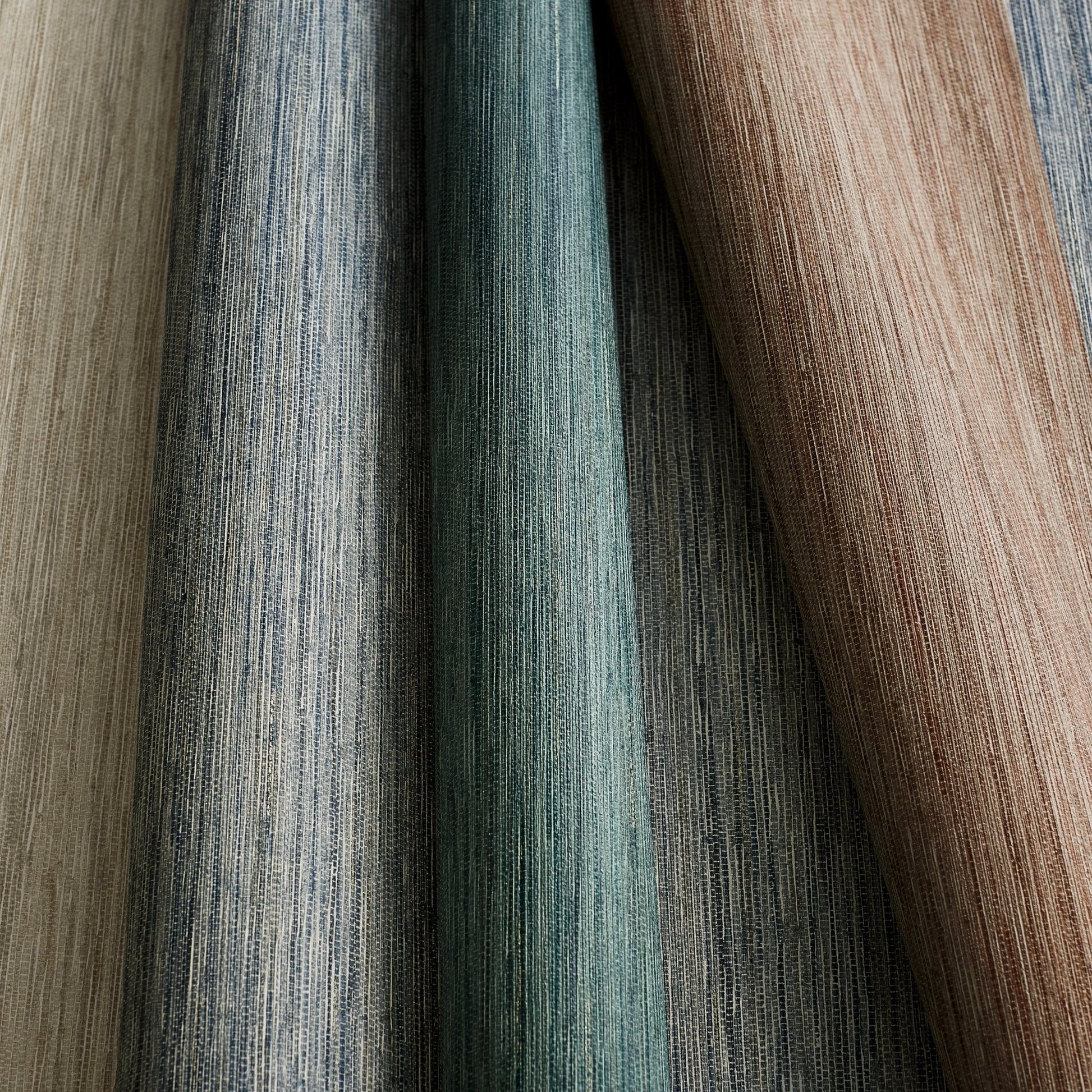 Esai Seagrass Embossed Wallpaper - Hunter - Romo - Textured Vol.I - W461/13 - Premier Wallcovering