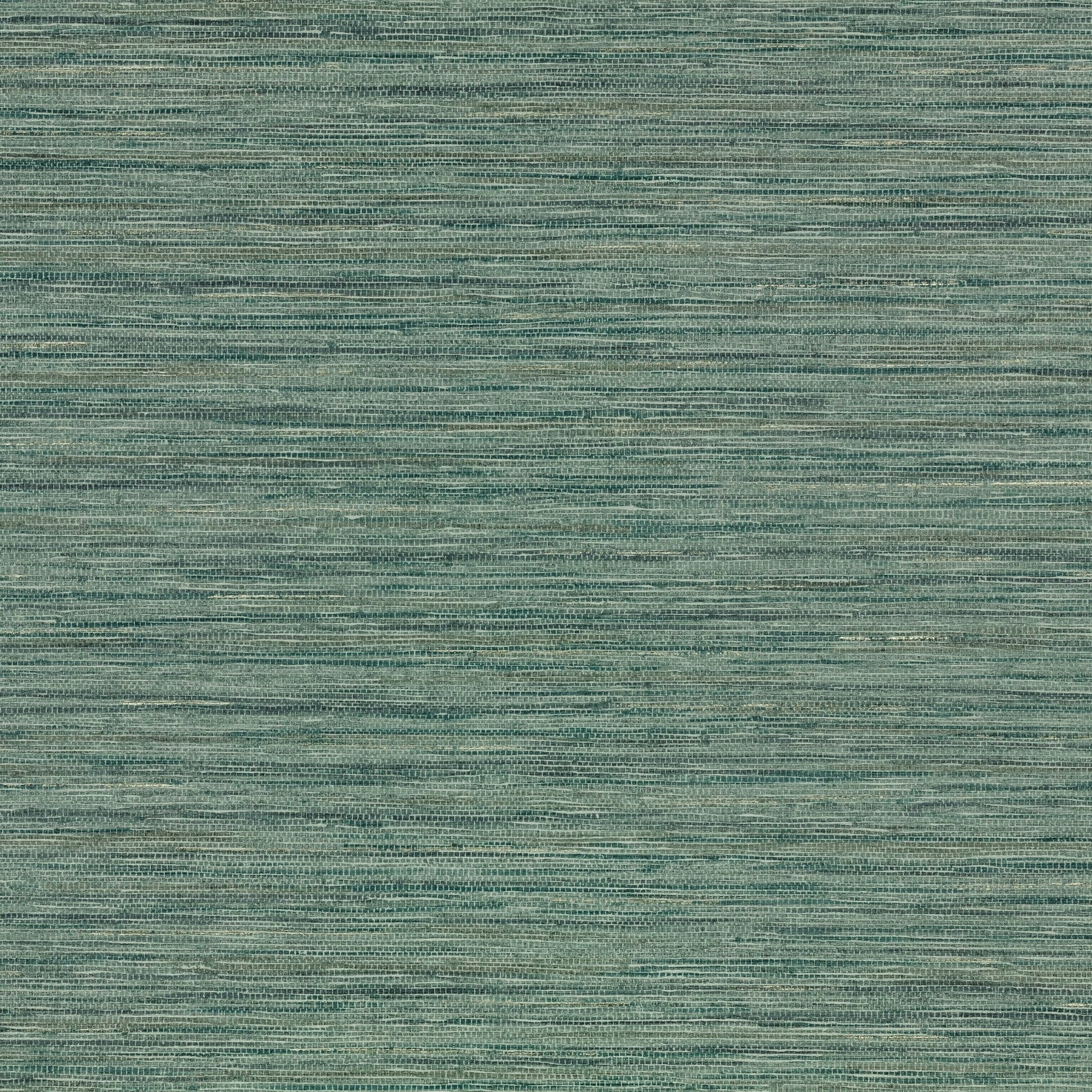 Esai Seagrass Embossed Wallpaper - Hunter - Romo - Textured Vol.I - W461/13 - Premier Wallcovering