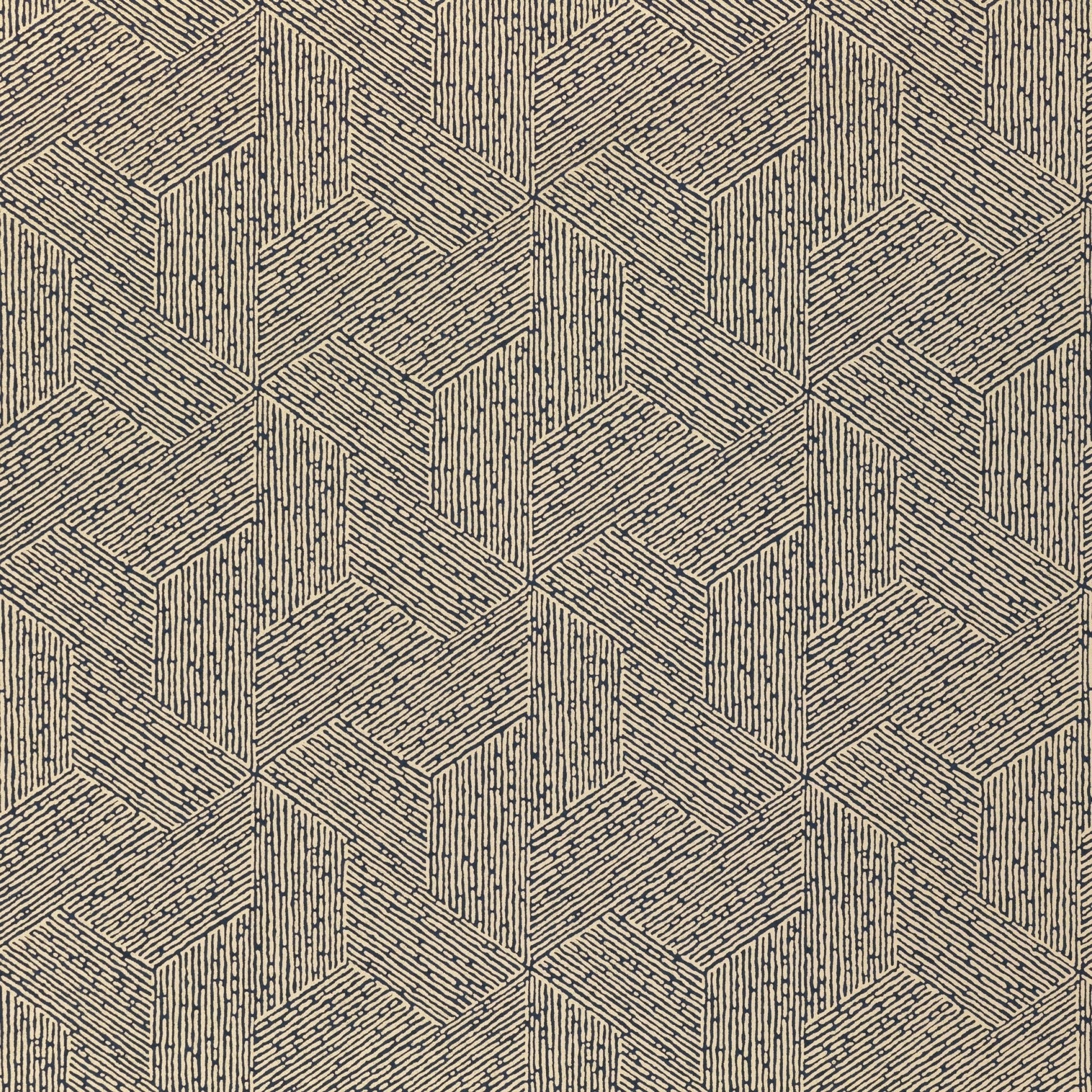 Escher Wallpaper - Carbon - Romo - Etsu - W426/06 - Premier Wallcovering