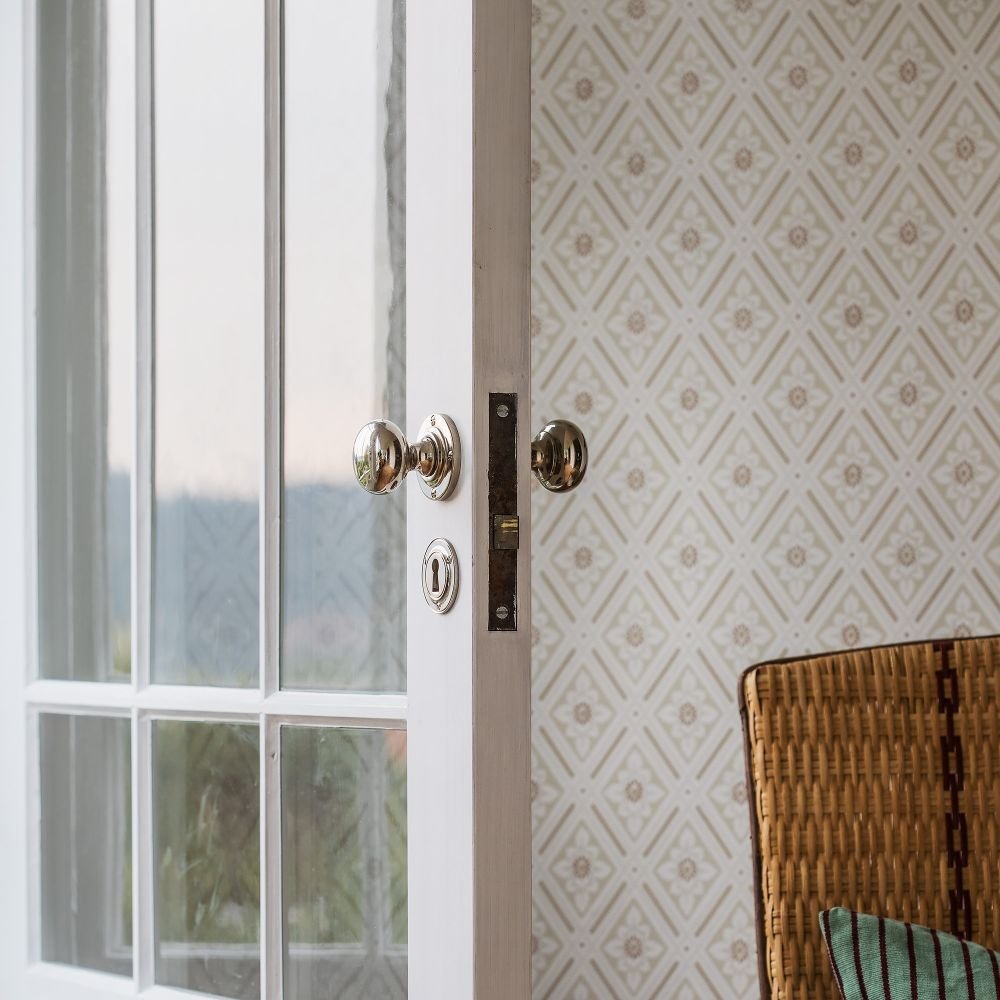 Ester Wallpaper - Beige / Red - Boråstapeter - 7660 - Premier Wallcovering