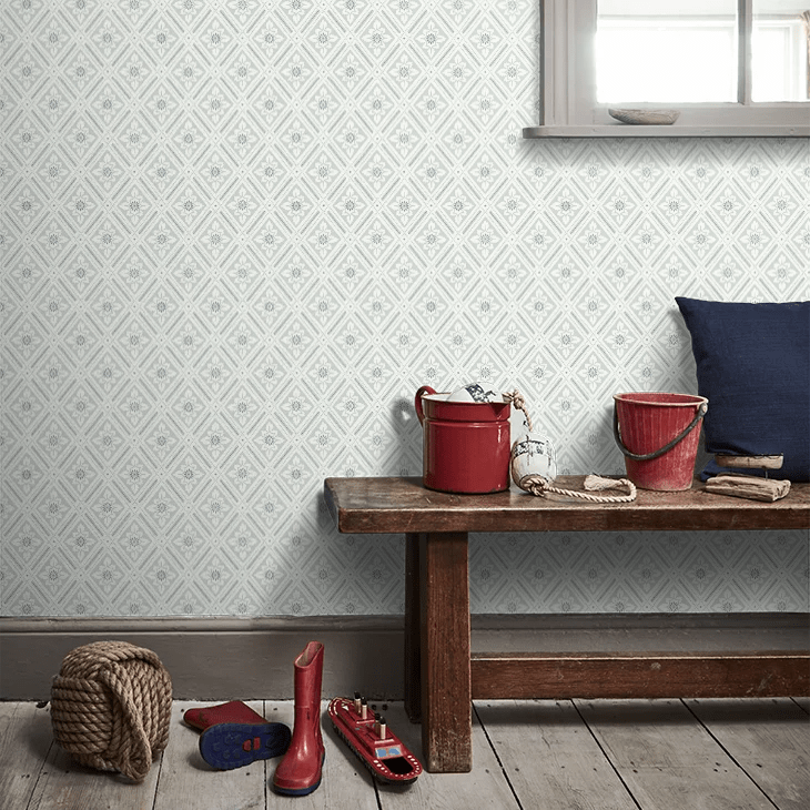 Ester Wallpaper - Grey - Boråstapeter - 7658 - Premier Wallcovering