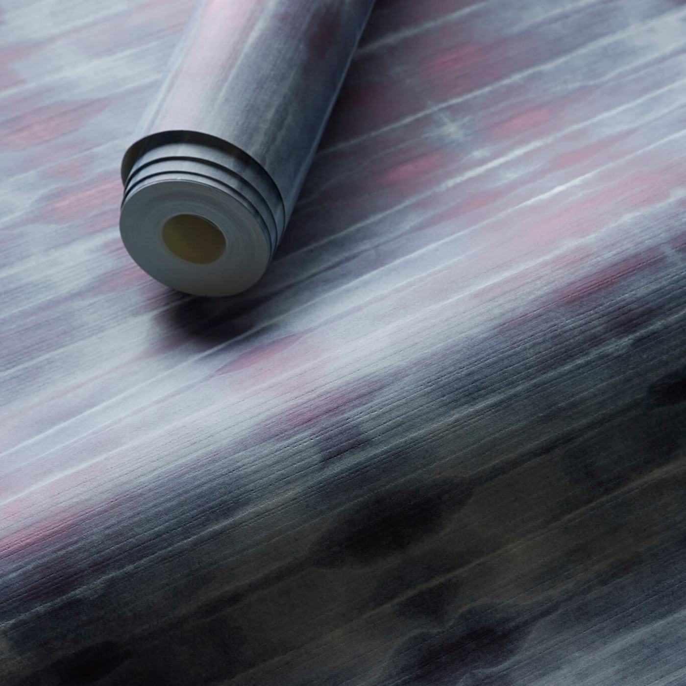 Eterea Wallpaper - Midnight - Clarke & Clarke - W0167/02 - Premier Wallcovering