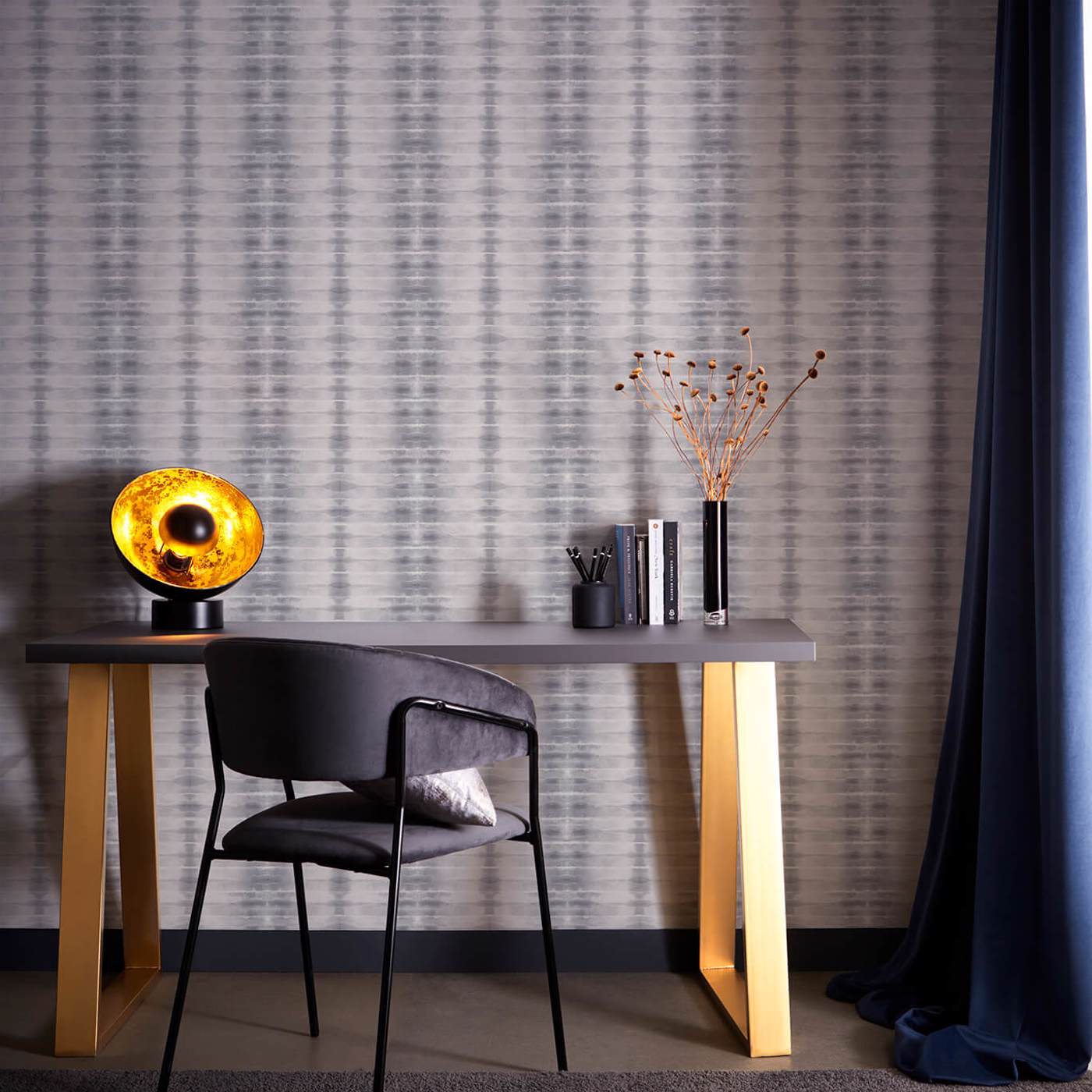 Eterea Wallpaper - Dove - Clarke & Clarke - W0167/01 - Premier Wallcovering